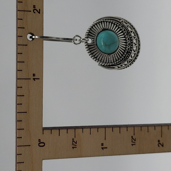 372- Handmade Boho Dangle Earrings NWT - Picture 3 of 5